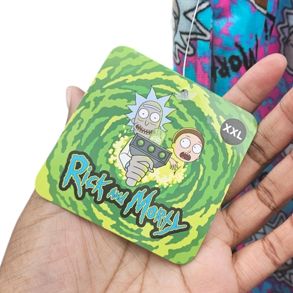 Adult Swim Rick and Morty Fleece Pajama Pants Size XXL - Picture 6 of 6